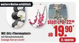 B1 Discount Baumarkt WC-Sitz >>Thermoplast<< Angebot