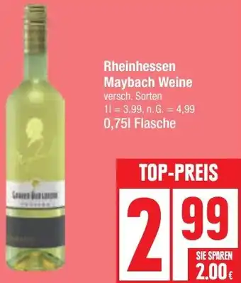 Edeka Rheinhessen Maybach Weine Angebot