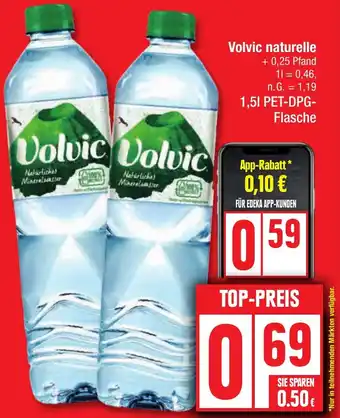 Edeka Volvic naturelle Angebot