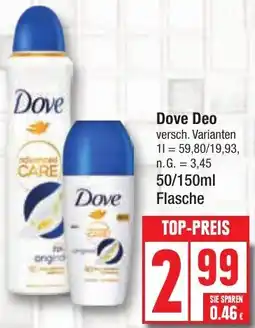 Edeka Dove Deo Angebot