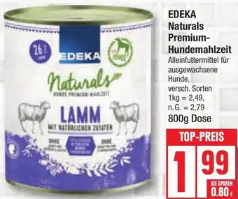 Edeka EDEKA Naturals Premium Hundemahlzeit Angebot