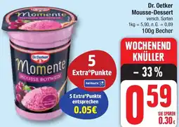 Edeka Dr. Oetker Mousse-Dessert Angebot