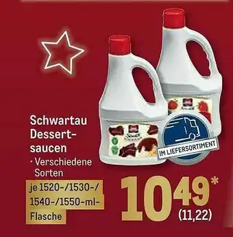 METRO Schwartau Dessertsaucen Angebot