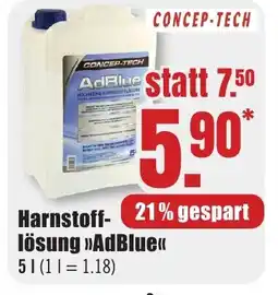 B1 Discount Baumarkt CONCEP-TECH Harnstofflösung >>AdBlue<< Angebot