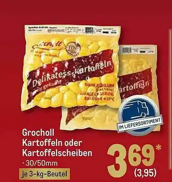 METRO Grocholl Kartoffeln Oder Kartoffelscheiben Angebot