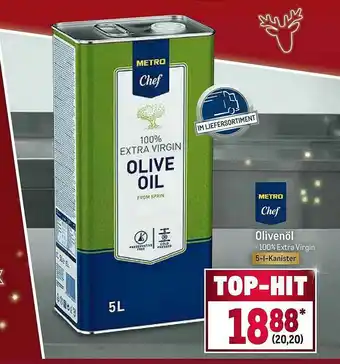 METRO Metro Chef Olivenöl Angebot