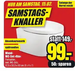 B1 Discount Baumarkt WC-Set »>Rio<< Angebot