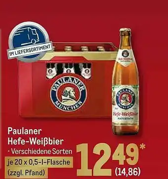 METRO Paulaner Hefe-weißbier Angebot