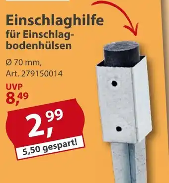 Sonderpreis Baumarkt Einschlaghilfe Angebot