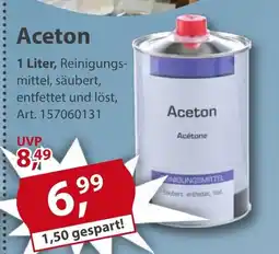 Sonderpreis Baumarkt Aceton Angebot