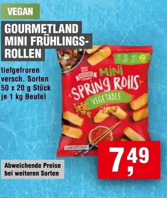 Handelshof GOURMETLAND MINI FRÜHLINGS- ROLLEN Angebot