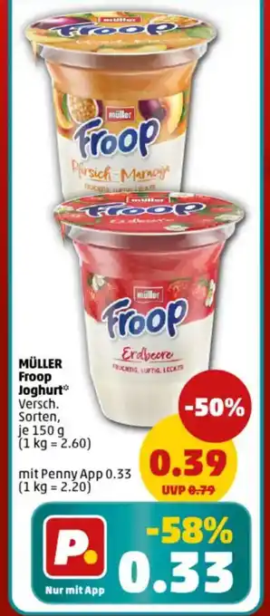 PENNY MÜLLER Froop Joghurt* Angebot