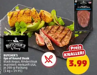 PENNY BUTCHER'S Eye of Round Steak Angebot