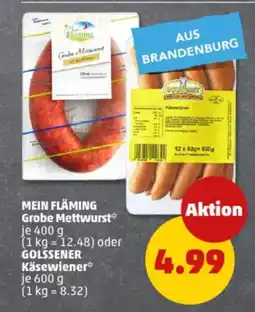 PENNY MEIN FLÄMING Grobe Mettwurst* Angebot