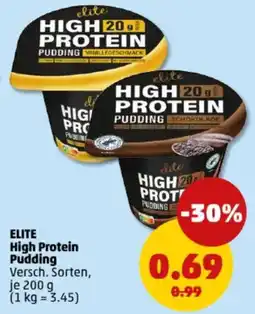 PENNY ELITE High Protein Pudding Angebot