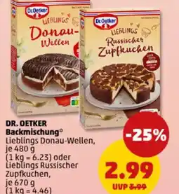 PENNY Dr. Oetker  Backmischung Angebot