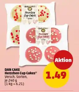 PENNY DAN CAKE Herzchen Cup Cakes* Angebot