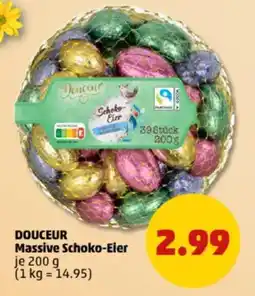 PENNY DOUCEUR Massive Schoko-Eier Angebot