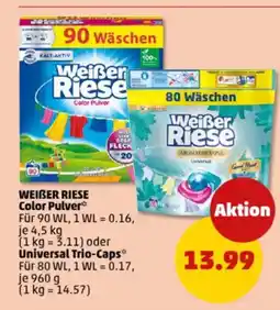 PENNY Weißer Riese Color Pulver Angebot