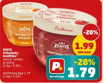 PENNY ZENTIS FRÜHSTÜCKS-KONFIT Angebot