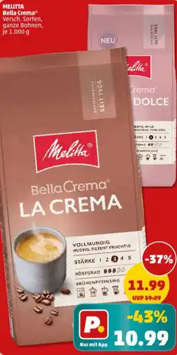 PENNY MELITTA Bella Crema Angebot