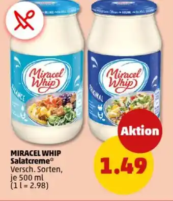 PENNY MIRACEL WHIP Salatcreme* Angebot