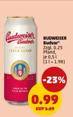 PENNY Budweiser Budvar Angebot