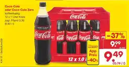 Netto Marken-Discount Coca-Cola oder Coca-Cola Zero Angebot