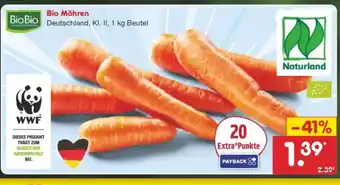 Netto Marken-Discount Bio Möhren Angebot