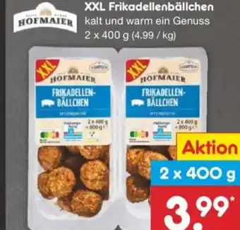 Netto Marken-Discount XXL Frikadellenbällchen Angebot