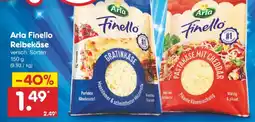 Netto Marken-Discount Arla Finello Reibekäse Angebot