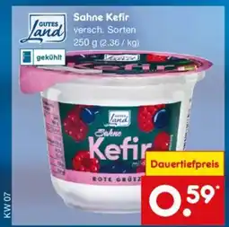 Netto Marken-Discount Sahne Kefir Angebot