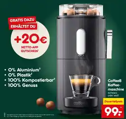 Netto Marken-Discount CoffeeB Kaffee- maschine Angebot