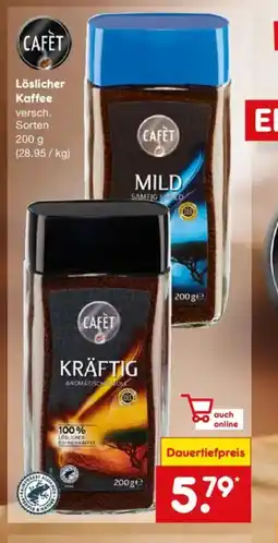 Netto Marken-Discount Löslicher Kaffee Angebot