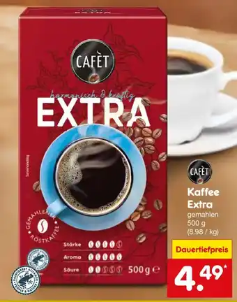 Netto Marken-Discount Kaffee Extra Angebot