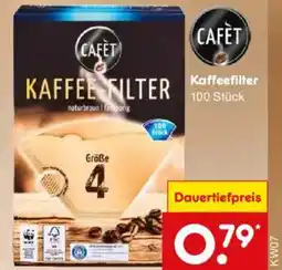 Netto Marken-Discount Kaffeefilter Angebot