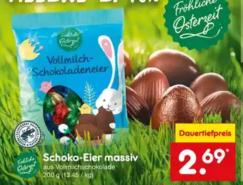 Netto Marken-Discount Frohliche Schoko-Eier massiv Angebot