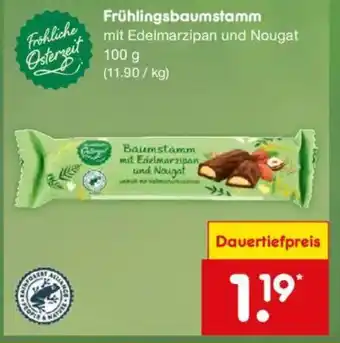 Netto Marken-Discount Frühlingsbaumstamm Angebot