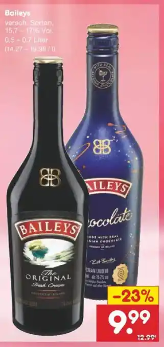 Netto Marken-Discount Baileys Angebot