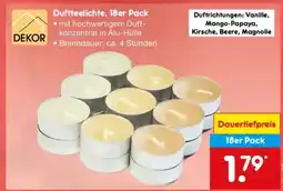 Netto Marken-Discount Duftteelichte, 18er Pack Angebot