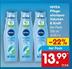 Netto Marken-Discount NIVEA Pflege- shampoo Volumen & Kraft Angebot