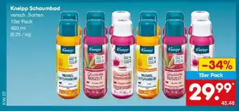 Netto Marken-Discount Kneipp Schaumbad Angebot