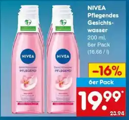 Netto Marken-Discount NIVEA Pflegendes Gesichts- wasser Angebot