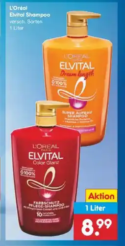 Netto Marken-Discount L'Oréal Elvital Shampoo Angebot