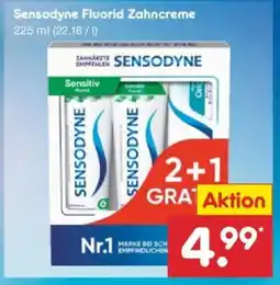 Netto Marken-Discount Sensodyne Fluorid Zahncreme Angebot