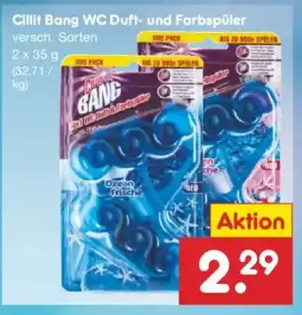 Netto Marken-Discount Cillit Bang WC Duft- und Farbspüler Angebot