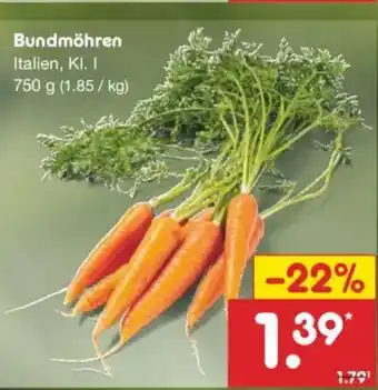 Netto Marken-Discount Bundmöhren Angebot