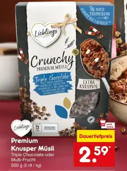 Netto Marken-Discount Premium Knusper Müsli Angebot