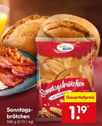 Netto Marken-Discount Sonntags- brötchen Angebot
