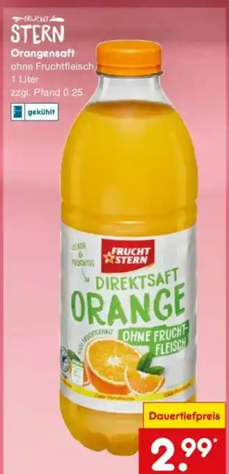 Netto Marken-Discount Orangensaft Angebot